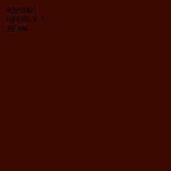 #3E0901 - Bean   Color Image